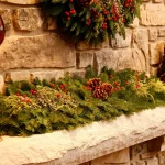 VAN ZYVERDEN 4 ft. Fresh Cut Pacific Northwest Evergreen Garland with Noble Fir, Juniper, and Cedar thumbnail 2