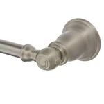 MOEN Kingsley 24 in. Single Towel Bar, Brushed Nickel thumbnail 6