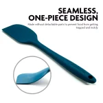 Ovente Premium Silicone Spatula with Stainless Steel Core, Heat-Resistant up to 500°F, BPA-Free thumbnail 3