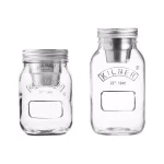 Kilner Glass and Stainless Steel 2-Piece Food & Snack On The Go Set thumbnail 1