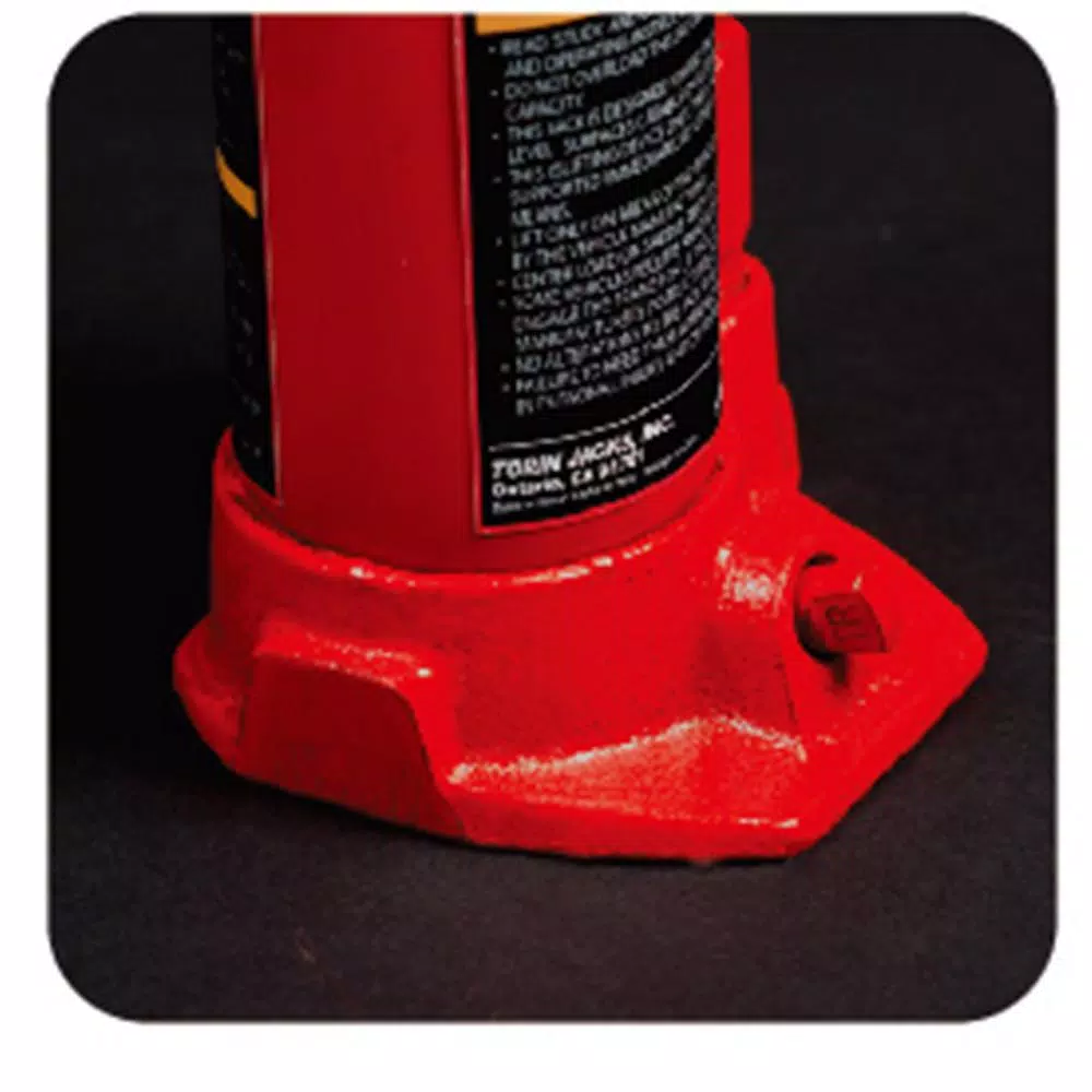 Big Red 2-Ton Hydraulic Bottle Jack, Heavy-Duty Steel Lifting Tool with Glide Action Pump