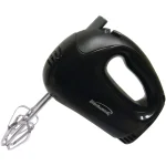 Brentwood 5-Speed Handheld Hand Mixer with Chrome-Plated Beaters, Black thumbnail 1