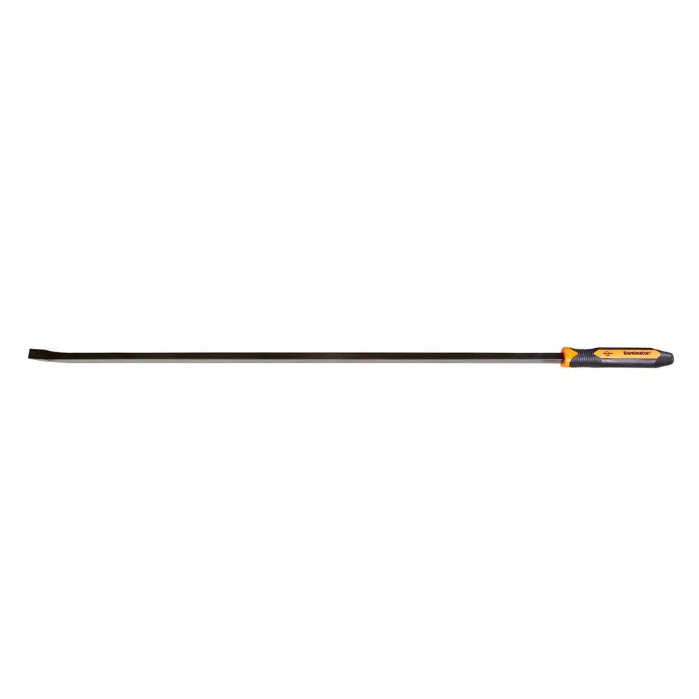 Dominator 58 in. Curved Pry Bar, Orange