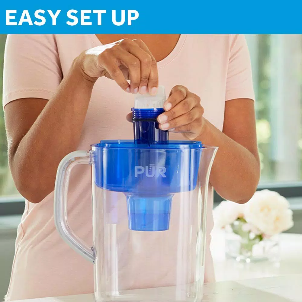PUR Ultimate 11-Cup Water Pitcher with Lead Reduction Filter and CleanSensor LED
