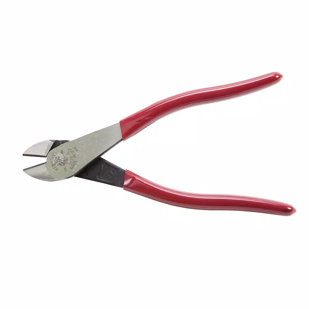 Klein Tools 8 in. Diagonal Cutting Pliers with High-Leverage Design