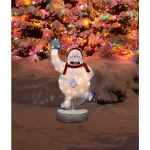 Rudolph 36 in. Rudolph and Friends Bumble Outdoor Lighted Christmas Sculpture, Swiveling LED Decor thumbnail 2