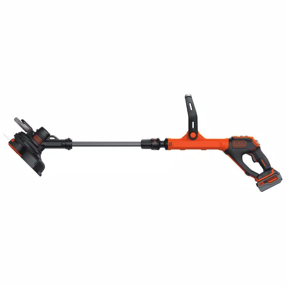 BLACK+DECKER 20V MAX 12 in. Cordless 2-in-1 String Trimmer and Edger with 3.0 Ah Battery and Charger