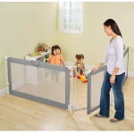 Summer Infant Custom Fit Extra Wide Walk-Through Gate, Grey thumbnail 4