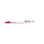 Milwaukee SAWZALL Demolition Reciprocating Saw Blade Set, Bi-Metal, 12-Piece thumbnail 4