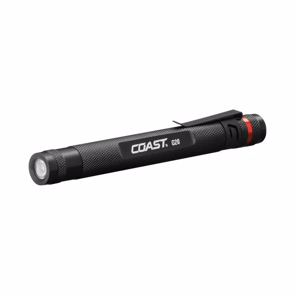 Coast G20 Inspection Beam LED Penlight, Aluminum, Black