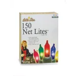 Brite Star 150-Light Multi-Color Micro Mini Net Lights, 4 ft. x 6 ft. (Set of 2) thumbnail 2