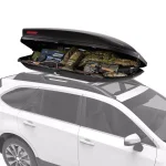Yakima SkyBox 16 Carbonite Locking Water Resistant Rooftop Cargo Box thumbnail 4