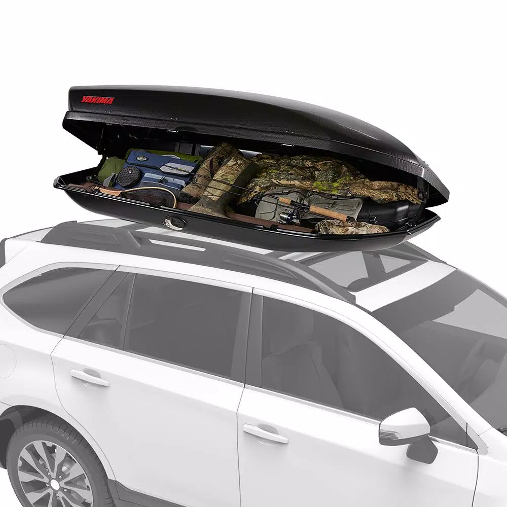 Yakima SkyBox 16 Carbonite Locking Water Resistant Rooftop Cargo Box