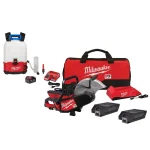 Milwaukee MX FUEL 14 in. Cordless Cut-Off Saw Kit with 2 Batteries and M18 SWITCH TANK Backpack Water Supply Kit thumbnail 1