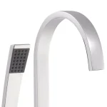 Glacier Bay Farrington Freestanding Floor Mount Tub Faucet with Handheld Handshower, Chrome thumbnail 6