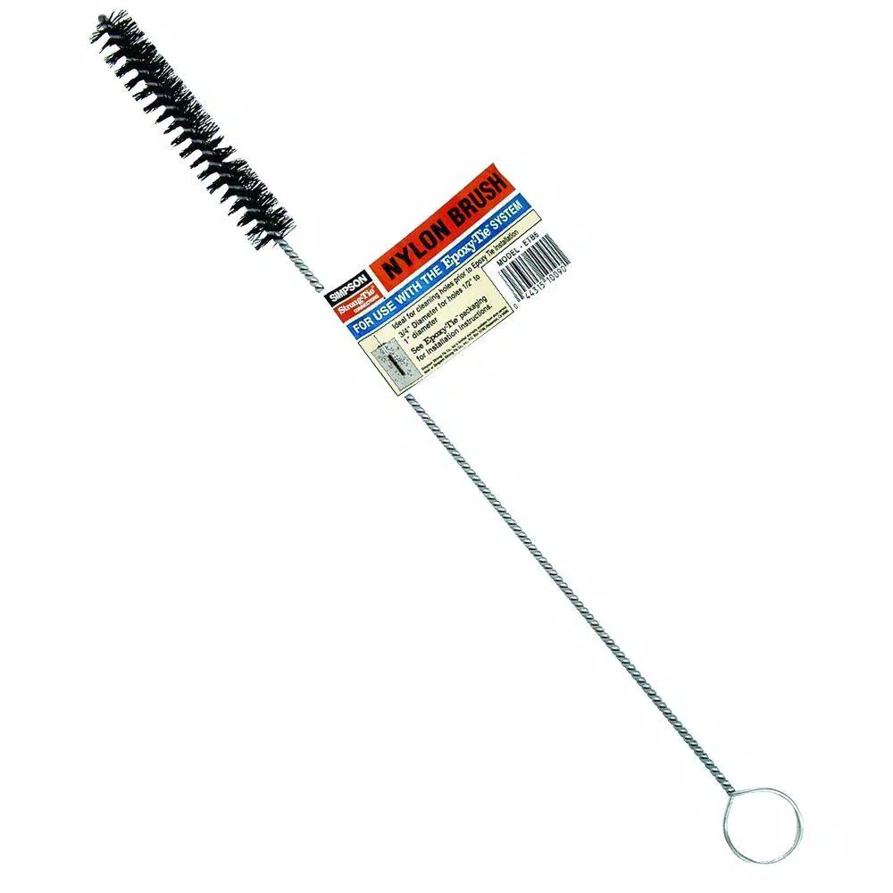 Simpson Strong-Tie 3/4 in. x 16 in. Nylon Hole-Cleaning Brush