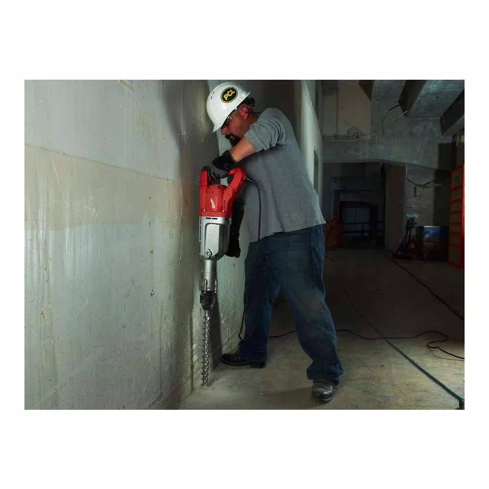 Milwaukee 15 Amp Corded 2 in. SDS-Max Rotary Hammer, 19.9 ft-lbs Blow Energy