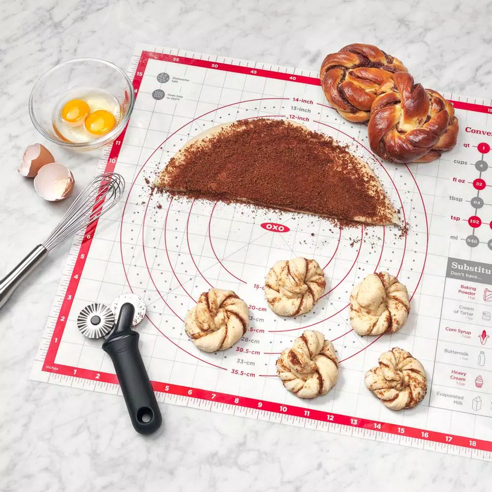 OXO Good Grips Silicone Baking Pastry Mat with Measurement Guides