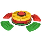 TACO TUESDAY Red Lazy Susan Taco Bar with 16 oz. Removable Warming Pot and 4 Taco Holders thumbnail 1