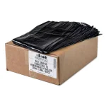 Plasticplace 44 Gallon Black Heavy Duty Trash Bags, 1.5 Mil Thickness, Compatible with Rubbermaid (100 Count Case) thumbnail 2