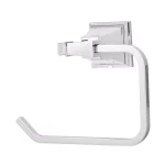 Speakman Rainier Polished Chrome Towel Ring - Square Design Hand Towel Holder thumbnail 1