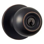 Universal Hardware Aged Bronze Grade-2 Commercial Entry Keyed Door Knob, 2-1/8 in. thumbnail 6