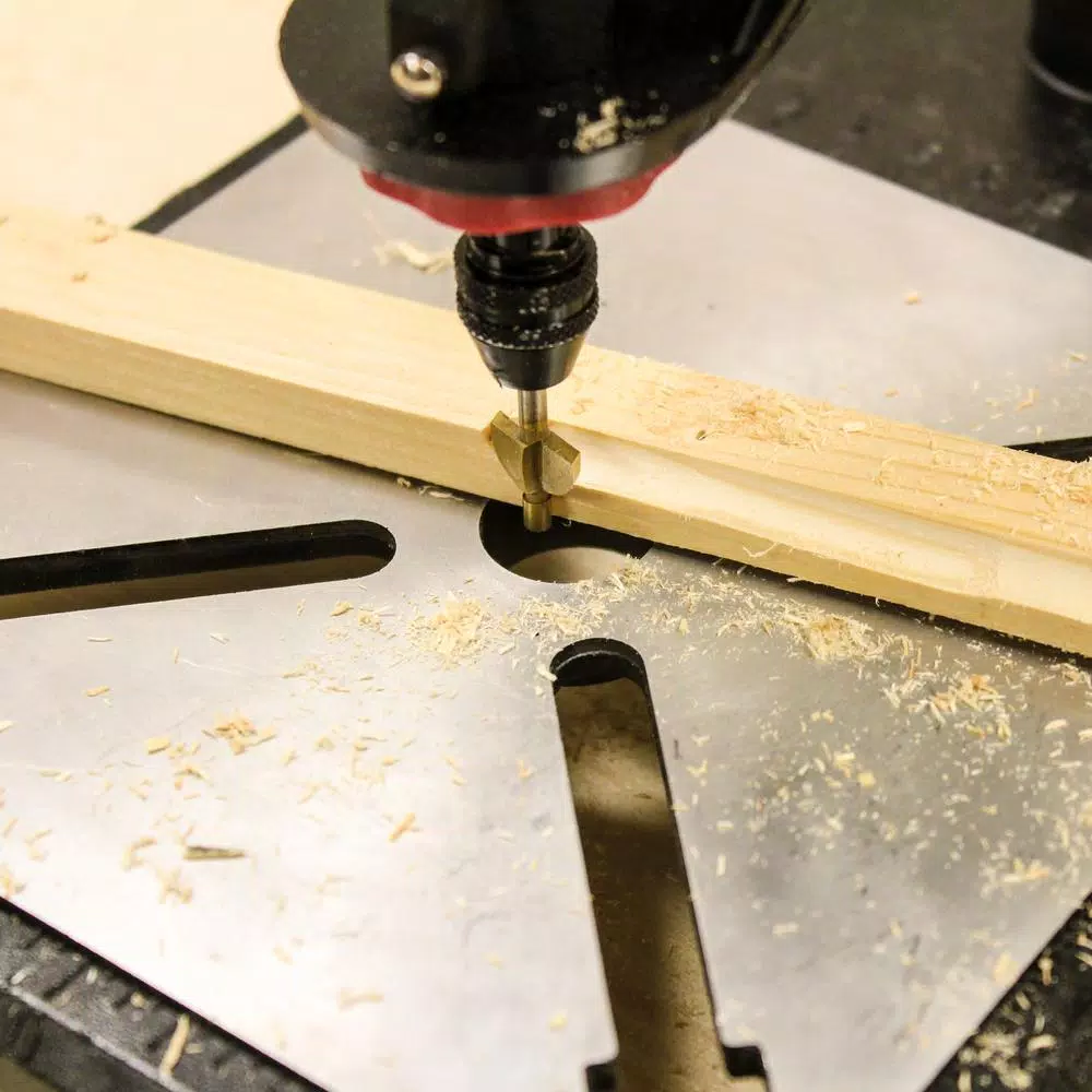 Milescraft ToolStand Rotary Tool Drill Press Stand for Dremel-Style Tools