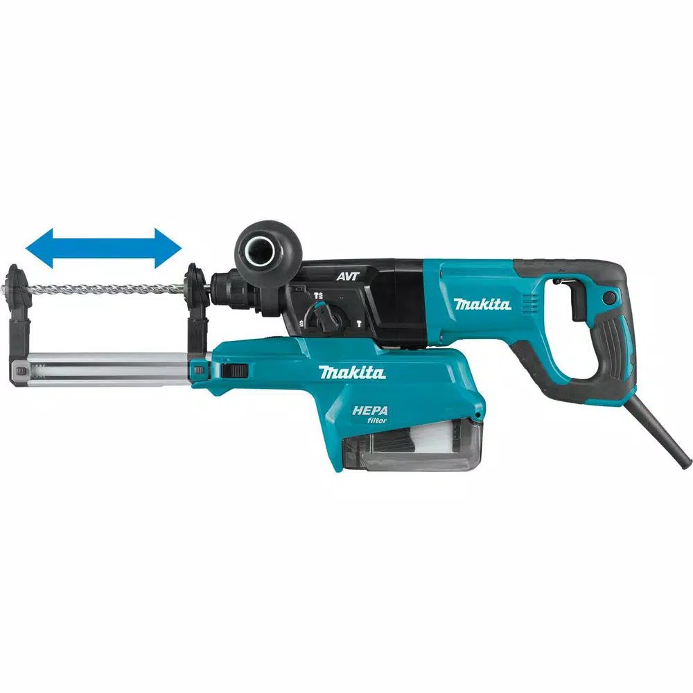Makita 14 in. 76 cc 4-Stroke Gas Saw Bundle with HR2661 Rotary Hammer & HEPA Dust Extractor