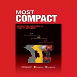Milwaukee M18 FUEL ONE-KEY 1/2 in. High Torque Impact Wrench with Friction Ring (Tool-Only) thumbnail 5