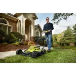 RYOBI 40V 18 in. 2-in-1 Cordless Lithium-Ion Walk Behind Push Mower with 4 Ah Battery and Charger Included thumbnail 14