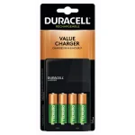 Duracell Ion Speed AA Battery Charger with 4 AA Rechargeable Batteries Included thumbnail 1