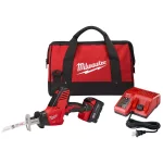 Milwaukee M18 18V Lithium-Ion Cordless Hackzall Reciprocating Saw Kit with 3.0Ah Battery, Charger and Bag thumbnail 1