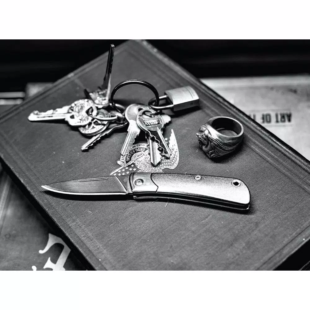 Gerber Wingtip 2.5 in. Slip Joint Pocket Knife with Aluminum Handle