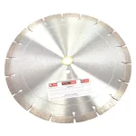 Forney 12 in. Premium Diamond Turbo Saw Blade for Concrete, Brick, and Block thumbnail 2