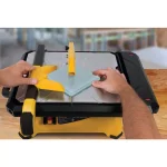 QEP 7 in. Glass Tile Diamond Blade for Wet Tile Saws, Continuous Rim thumbnail 2