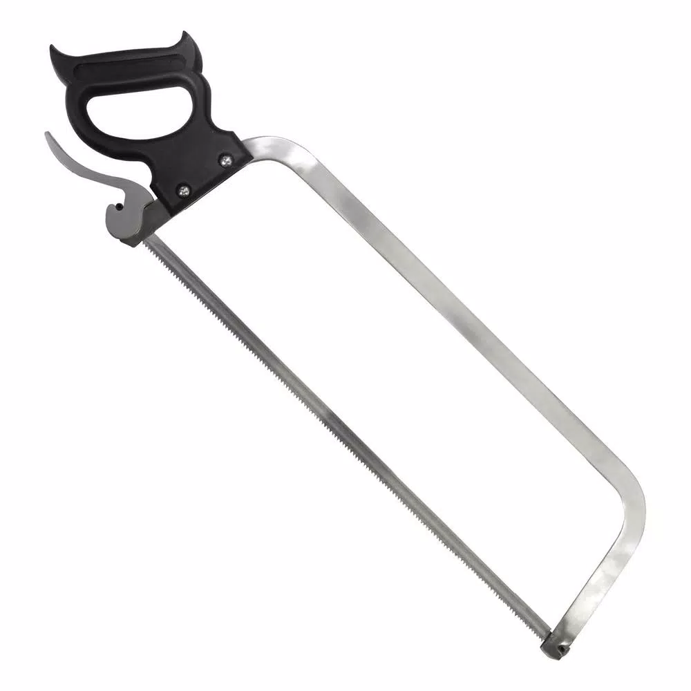 Weston 22 in. Stainless Steel Butcher Meat Saw with Trigger Lock