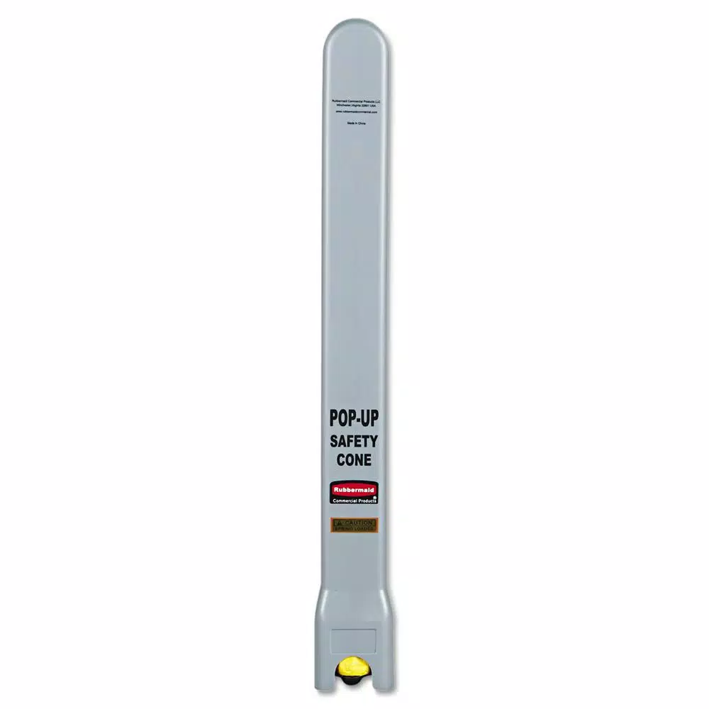 Rubbermaid Commercial Products Rubbermaid Commercial 20 in. Multi-Lingual Pop-Up Wet Floor Safety Cone, Yellow