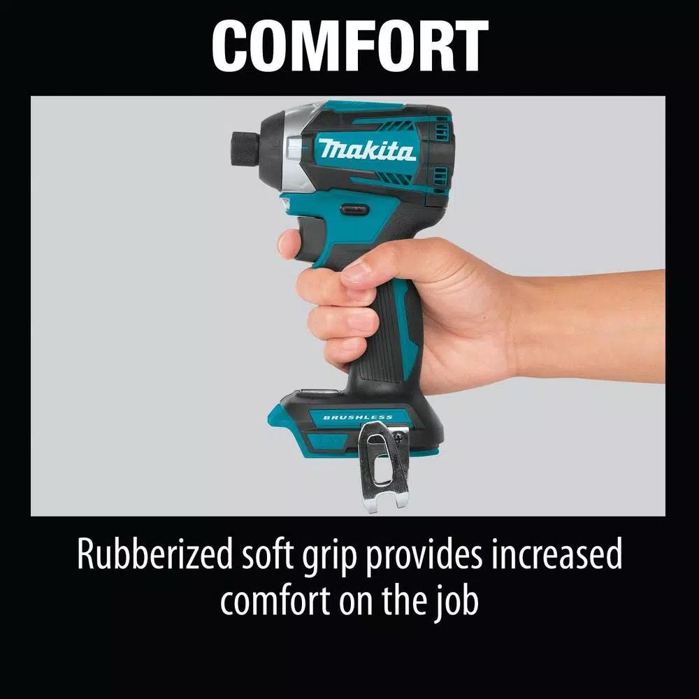 Makita 18V LXT Brushless 1/4 in. Cordless 3-Speed Impact Driver (Tool Only)