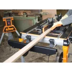 Triton Workcenter Outfeed Support Accessory with Chrome-Plated Extension Bars thumbnail 2