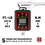 Powerbuilt 1/2 in. Drive Digital Torque Adapter with Peak and Trace Modes thumbnail 4