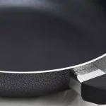 Oster Clairborne 9.5 in. Aluminum Nonstick Frying Pan, Charcoal Grey thumbnail 2