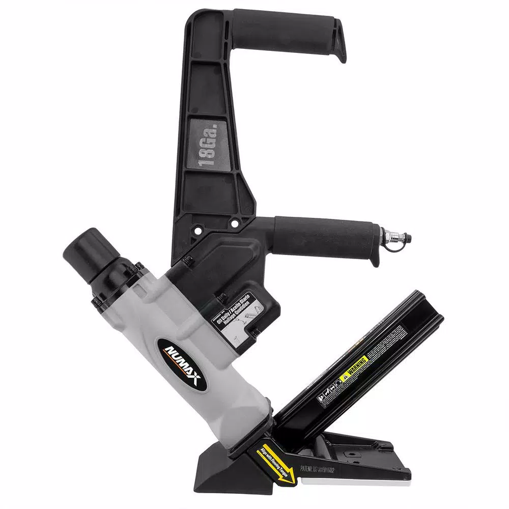 NuMax S18GLCNDH 18-Gauge 1-3/4 in. L-Cleat Dual Handle Flooring Nailer