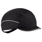 Skullerz 8955 Micro Brim Black Lightweight Vented Bump Cap Hat thumbnail 1