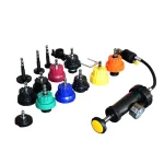 Steel Core 16-Piece Radiator Pressure Tester Kit for Automotive Cooling Systems thumbnail 2