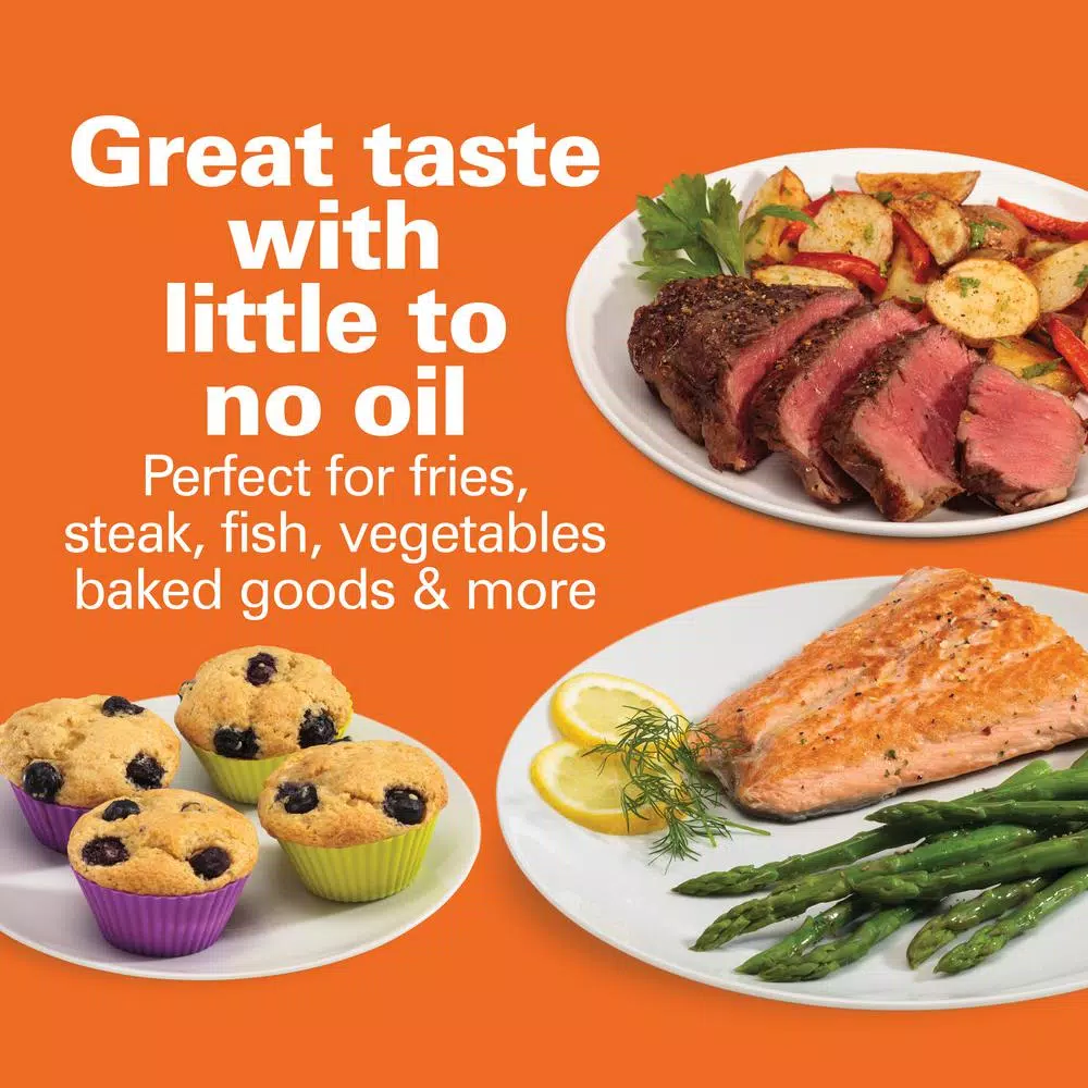 Hamilton Beach 3.4 Qt. Air Fryer with Nonstick Basket, 1500W, Black