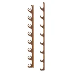 DI PRIMA USA Eagle Edition 8-Bottle Wall Mounted Wine Rack, Solid Steel, Made in Italy thumbnail 3