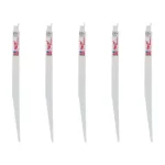 Milwaukee 12 in. 8/12 TPI Multi-Material Reciprocating Saw Blades, 5-Pack thumbnail 1