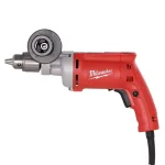 Milwaukee 1/2 in. Magnum Corded Drill, 8 Amp, 850 RPM thumbnail 3