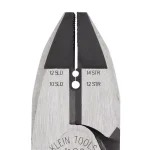 Klein Tools 9 in. High-Leverage Side Cutting Pliers with Wire Stripper and Crimper thumbnail 8