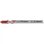Bosch 3-5/8 in. Bi-Metal T-Shank Jig Saw Blades for Plexiglass, 10 TPI (3-Pack) thumbnail 1